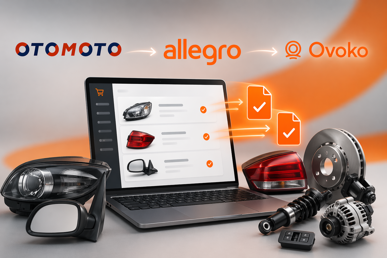 Automatyczne przenoszenie części samochodowych